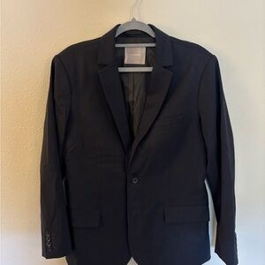 Everlane Men's Navy Blue Single-Breasted Blazer